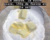 Une image de l'étape 1 de Sablés enrobés de chocolat blanc.