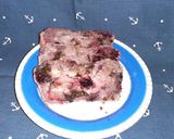 Csokis-erdei gyümölcsös piskóta tojásmentesen recept fázis 5 fotója