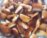 A picture of step 2 of Capirotada (Mexican Bread Pudding).