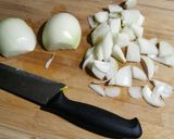 Une image de l'étape 3 de Polenta saucisse Toulouse.