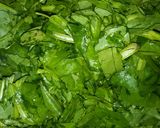 A picture of step 3 of Spinach Soup.