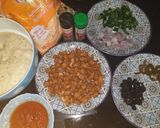 A picture of step 4 of Smokey_tikka pizza.