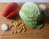 Foto del paso 1 de la receta: Cigrons al curry i col, en olla rápida