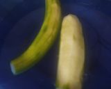 A picture of step 1 of Snake Guard Soup.