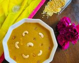 A picture of step 5 of Moong Dal Payasam.
