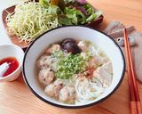 Hình bước làm 3 của món Bún Mọc Đơn Giản