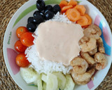 Foto del paso 6 de la receta: Poke bowl de gambas