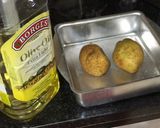 A picture of step 2 of Double Baked Potato-Egg Jackets.