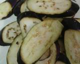Sliced brinjal in curd recipe step 2 photo