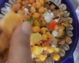 A picture of step 8 of Mix Plate Chana Chat.