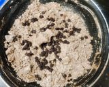 A picture of step 3 of Egg less Chocolate filled Cookies.