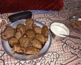 A picture of step 5 of Farali Guard fritters.
