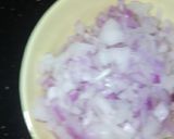A picture of step 2 of Potato Onion Fry.
