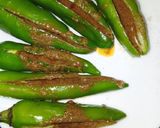 A picture of step 5 of Chilli Masala.