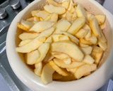 Une image de l'étape 9 de Gâteau aux pommes, mascarpone, vanille et érable.