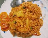 Foto langkah ke 6 dari resep Kimchi Bokkeumbap (Kimchi Fried Rice - Nasi Goreng Kimchi).
