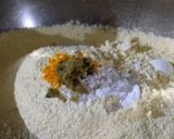 A picture of step 1 of Instant Khaman Dhokla.