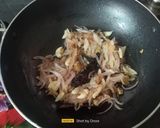 A picture of step 5 of Soya Chunk Curry Masala.