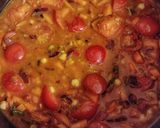 A picture of step 3 of Chickpea & Vegetable Curry.