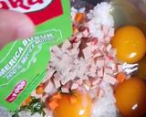 Foto langkah ke 2 dari resep Omelet nasi.