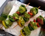 A picture of step 5 of Paneer Tikka.