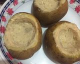 Foto langkah ke 4 dari resep Kentang Panggang Ceplok Telur.