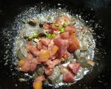 A picture of step 4 of Bhoni masala Kaleeji.