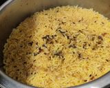 A picture of step 3 of Beet-carrot rice for kids lunch box.