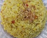 Foto langkah ke 2 dari resep Bola Bola Nasi Kuning Omelete Asam Manis.