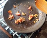 A picture of step 1 of Roti samosa.