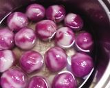 Hình bước làm 2 của món Chè trôi nước cẩm thạch