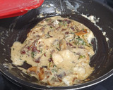 Foto del paso 2 de la receta: Macarrones con jamón ibérico y stilton (queso azul)