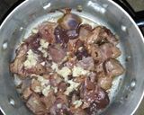 A picture of step 3 of WET FRIED LIVER* SAUTÉED *CABBAGE*UGALI.