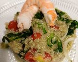 Foto del paso 10 de la receta Ensalada de quinoa con langostinos