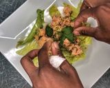A picture of step 5 of Crab and Apple  Salad.