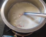 A picture of step 3 of Rice pudding.