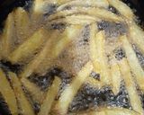 A picture of step 2 of Crispy crunchy french fries.