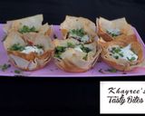 A picture of step 9 of Cheesy Taco cups 🌮.