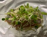 รูปขั้นตอนการทำที่ 4 ของ ปลาดอลลี่อบฟอยล์ 焼き魚
