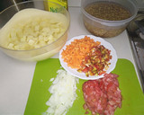Foto del paso 2 de la receta: Guiso de lentejas vegetariano