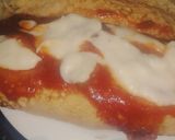 Foto del paso 8 de la receta: Canelones con salsa blanca y salsa de tomates