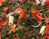 A picture of step 2 of Moringa salad (kwadon zogale).