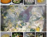 Foto del paso 2 de la receta: Pastel de calabaza rellena de pollo y vegetales