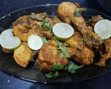 A picture of step 8 of Steam Tandoori Chicken🌶🔥.