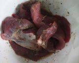 A picture of step 1 of Double grilled beef.