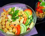 काबुली चना और पनीर सलाद (kabuli chana aur paneer salad recipe in Hindi) रेसिपी चरण 6 फोटो