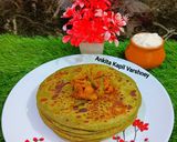 A picture of step 7 of Bathua Paratha.