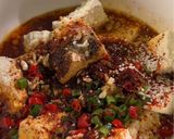 A picture of step 3 of Chili Oil Tofu（油泼豆腐).