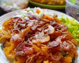 Foto langkah ke 1 dari resep Kwetiau Goreng Jamur Pedas.