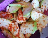Foto langkah ke 2 dari resep Rujak Mangga Muda Bumbu Tabur.